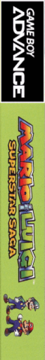 Mario And Luigi - Superstar Saga — box-2D-side (US)