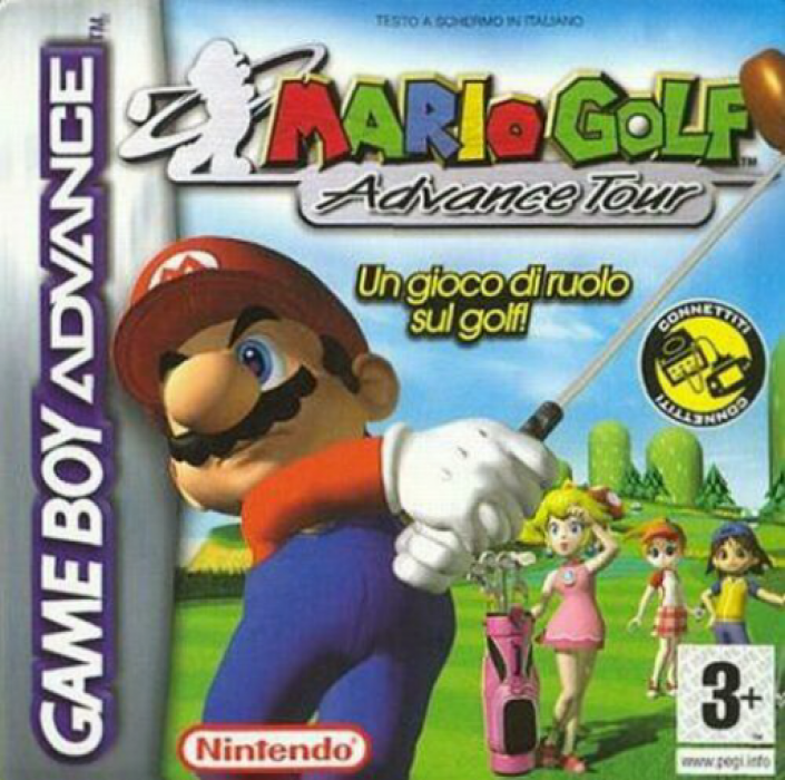 Mario Golf - Advance Tour — box-2D (IT)