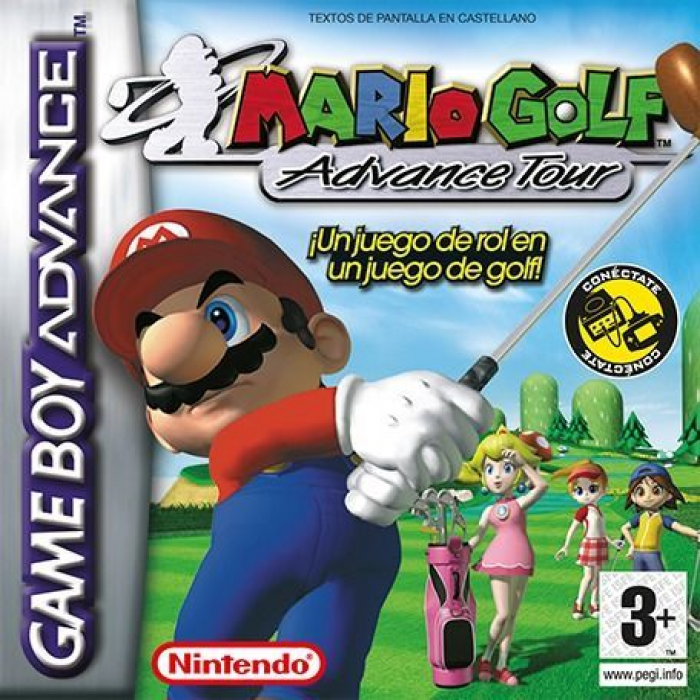 Mario Golf - Advance Tour — box-2D (SP)