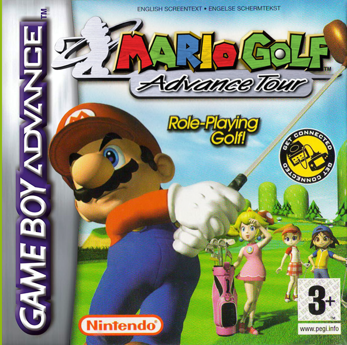 Mario Golf - Advance Tour — box-2D (EU)