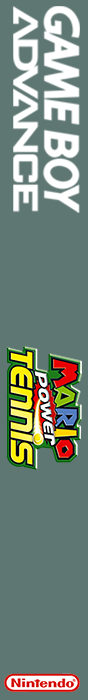 Mario Power Tennis — box-2D-side (EU)