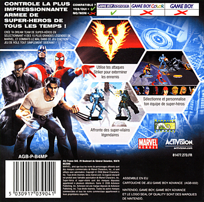 Marvel Ultimate Alliance — box-2D-back (FR)