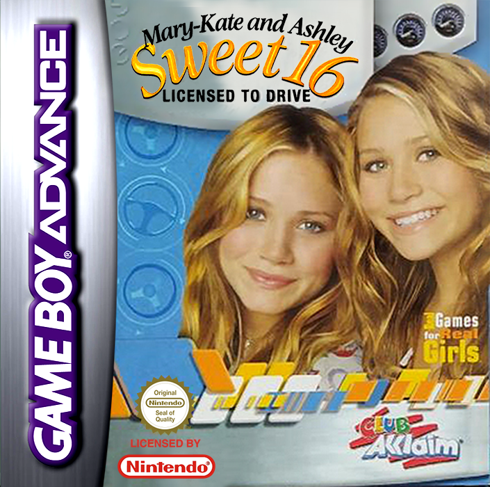 Mary-kate And Ashley Sweet 16 - Licensed To Drive — box-2D (EU)