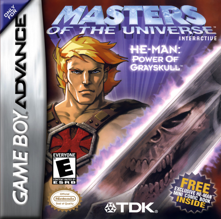 Masters Of The Universe He-man - Power Of Grayskull box art