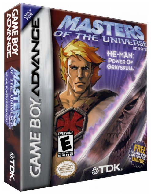 Masters Of The Universe He-man - Power Of Grayskull — box-3D (US)