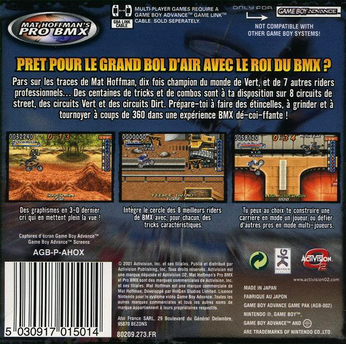 Mat Hoffman's Pro BMX — box-2D-back (EU)