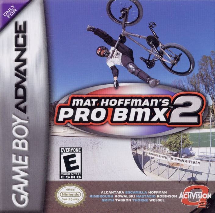 Mat Hoffman's Pro Bmx 2 box art
