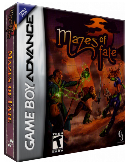 Mazes Of Fate — box-3D (US)