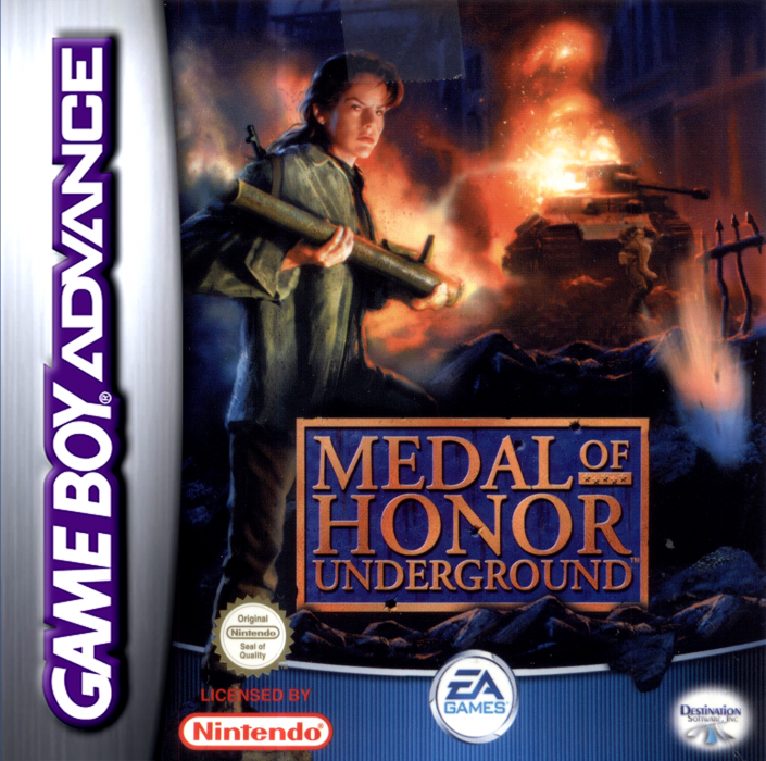 Medal Of Honor - Underground — box-2D (EU)