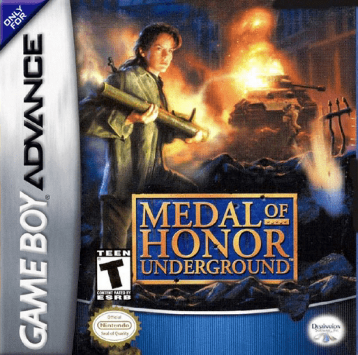 Medal Of Honor - Underground box art