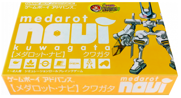 Medarot Navi - Kuwagata — box-3D (JP)