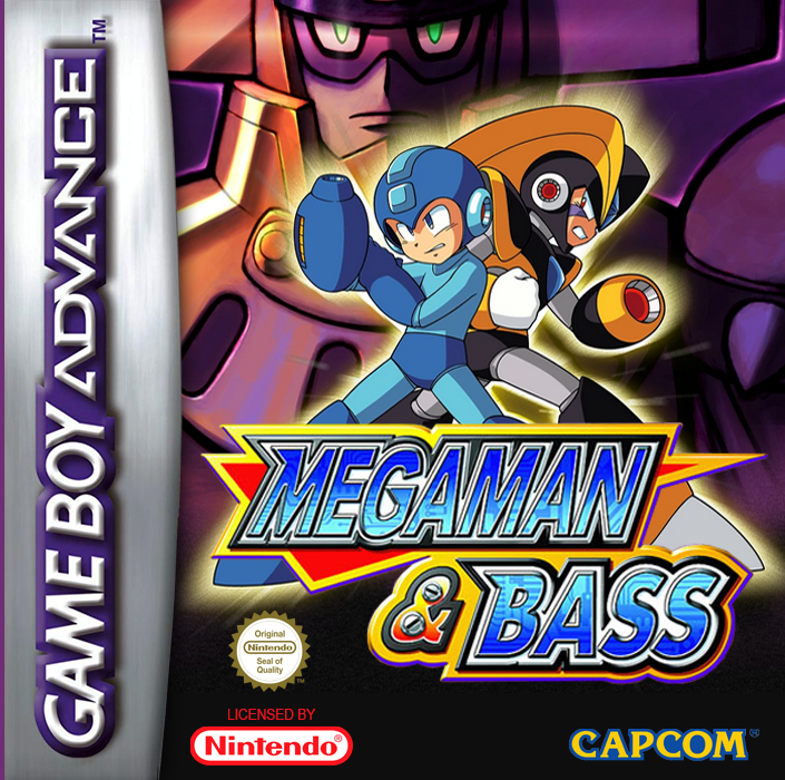 Mega Man And Bass — box-2D (EU)