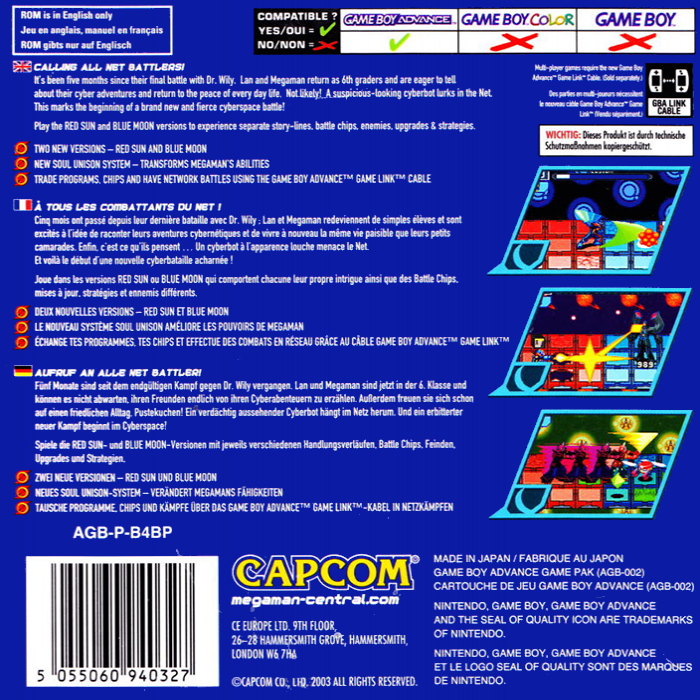 Mega Man Battle Network 4 - Blue Moon — box-2D-back (EU)
