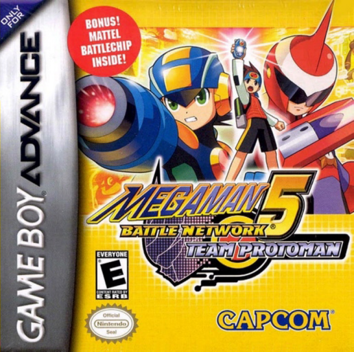 Mega Man Battle Network 5 - Team Protoman box art