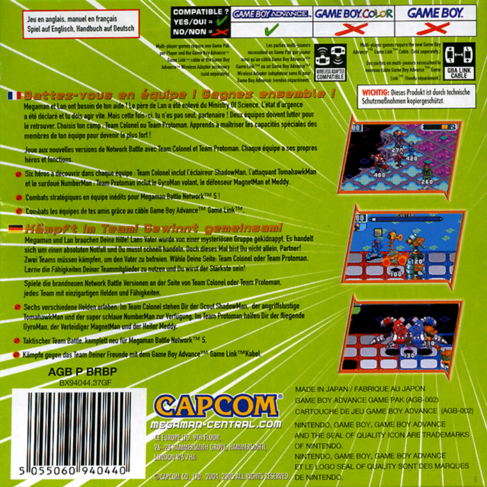 Mega Man Battle Network 5 - Team Protoman — box-2D-back (EU)