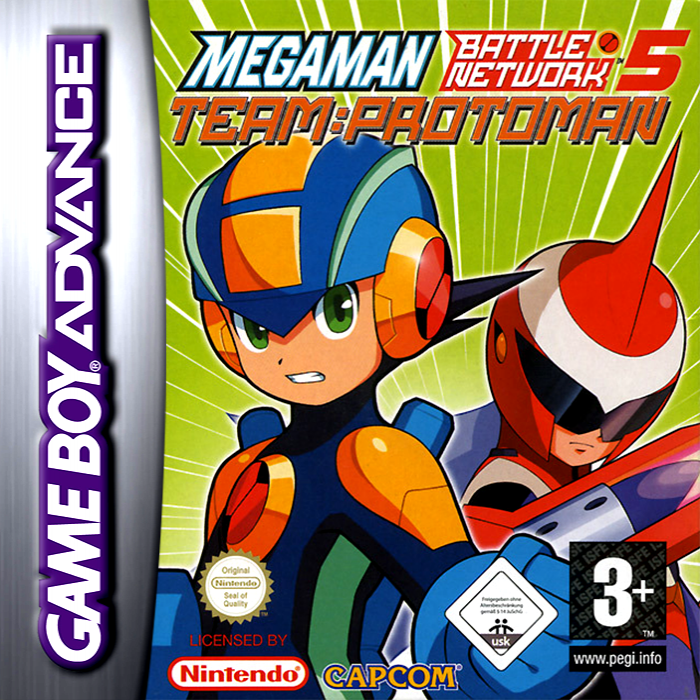 Mega Man Battle Network 5 - Team Protoman — box-2D (EU)