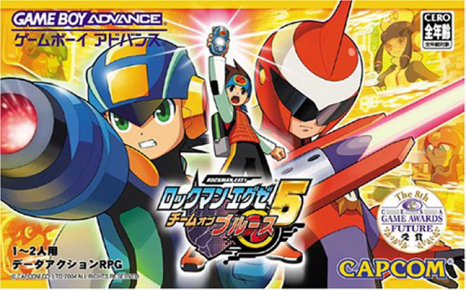 Mega Man Battle Network 5 - Team Protoman — box-2D (JP)