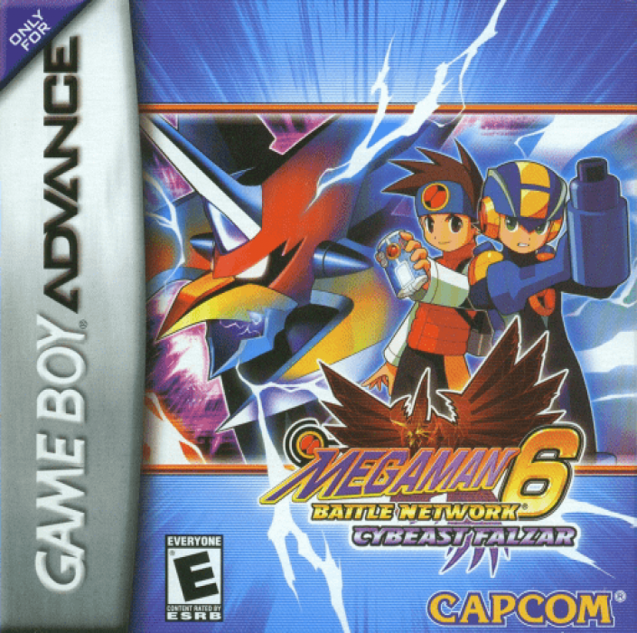 Mega Man Battle Network 6 - Cybeast Falzar box art