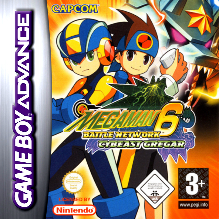 Mega Man Battle Network 6 - Cybeast Gregar — box-2D (EU)