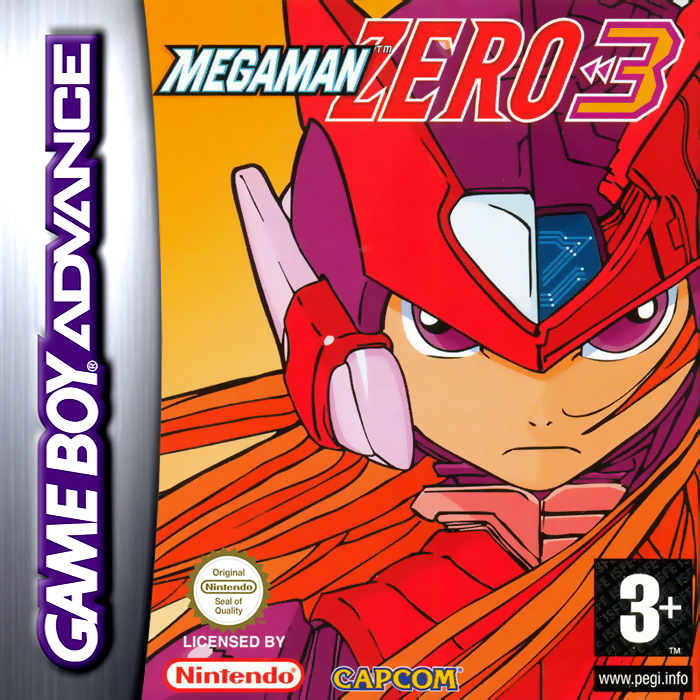 Mega Man Zero 3 — box-2D (EU)