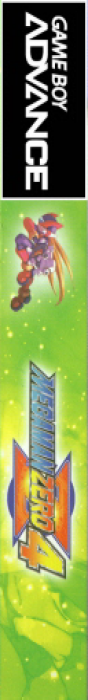 Mega Man Zero 4 — box-2D-side (US)