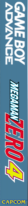 Mega Man Zero 4 — box-2D-side (EU)