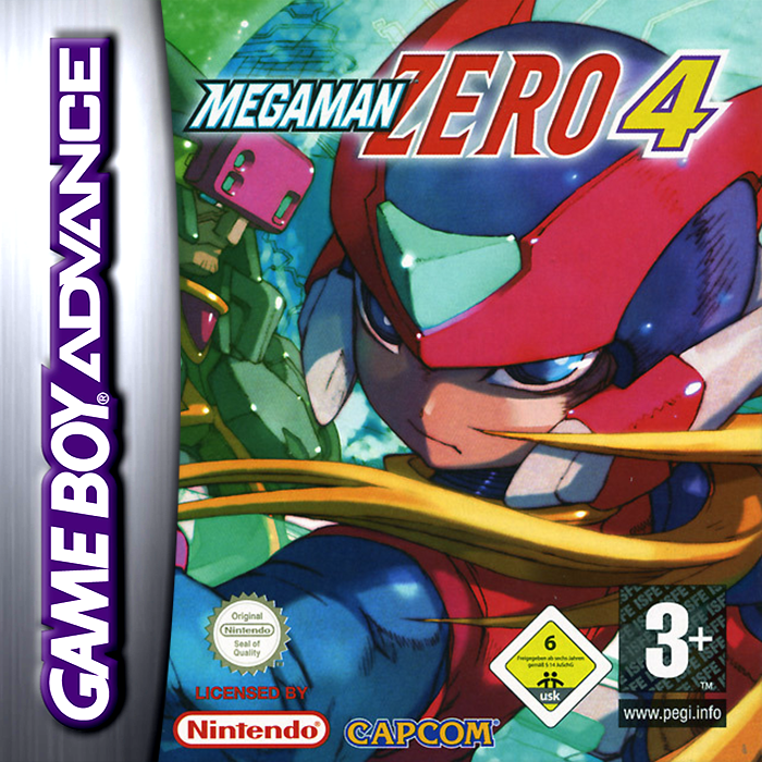 Mega Man Zero 4 — box-2D (EU)