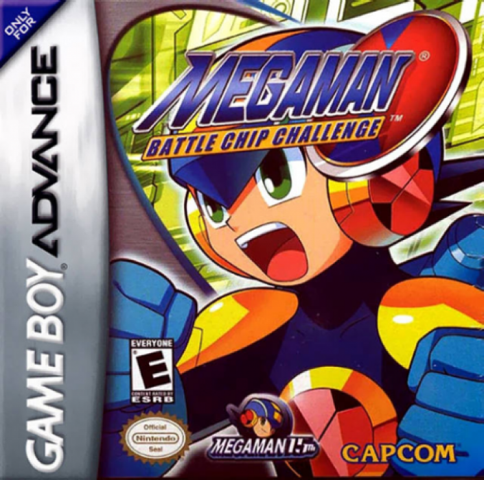 Mega Man Battle Chip Challenge box art