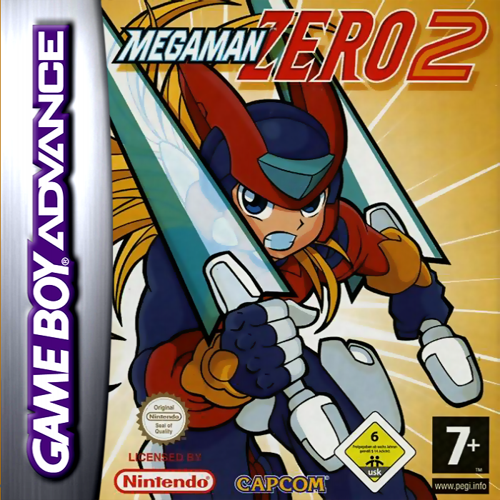 Mega Man Zero 2 — box-2D (EU)