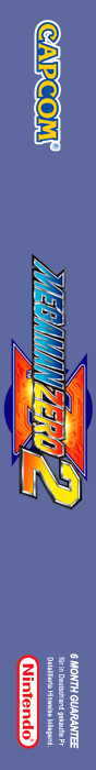 Mega Man Zero 2 — box-2D-side (US)