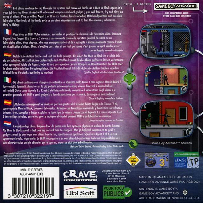 Men in Black - The Series — box-2D-back (EU)