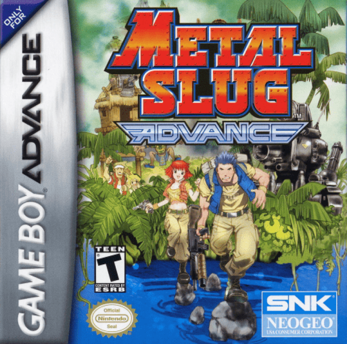 Metal Slug Advance box art