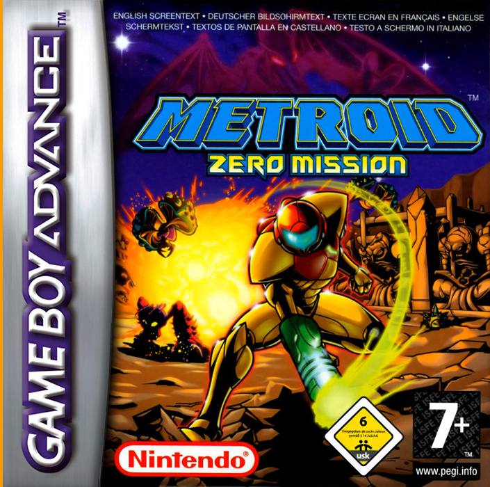 Metroid - Zero Mission — box-2D (EU)