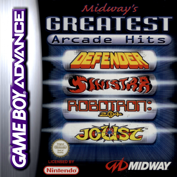 Midway's Greatest Arcade Hits — box-2D (EU)