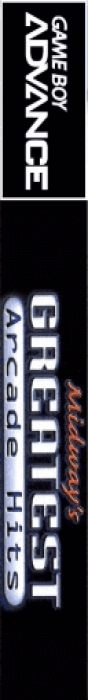Midway's Greatest Arcade Hits — box-2D-side (US)