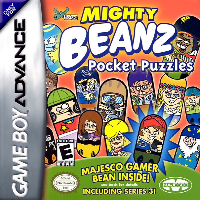 Mighty Beanz Pocket Puzzles box art