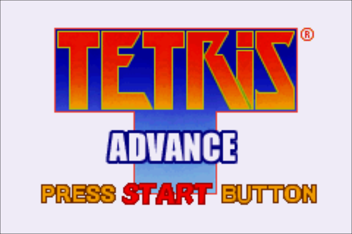 Minna No Soft Series - Tetris Advance — sstitle (JP)