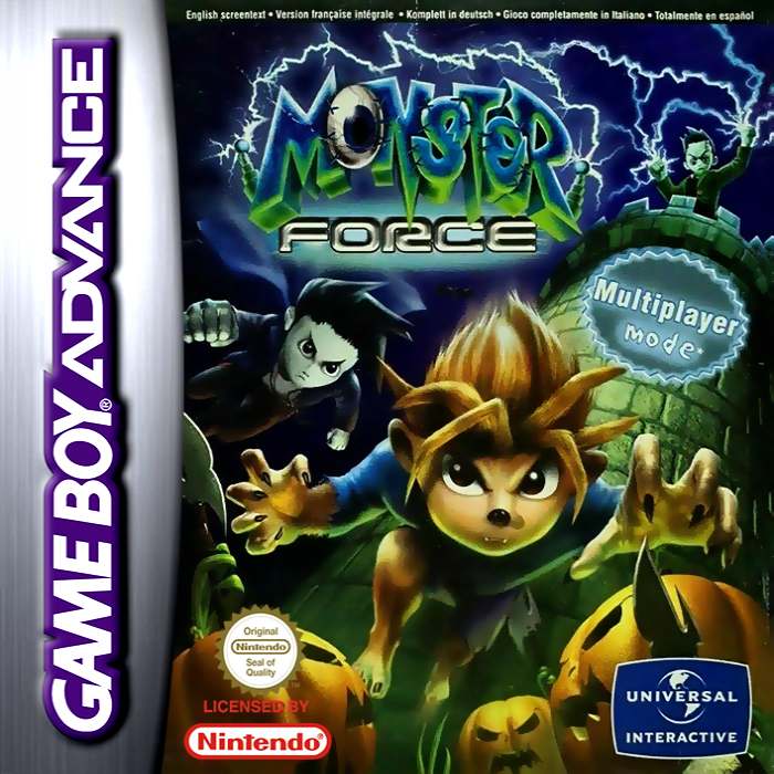 Monster Force — box-2D (EU)