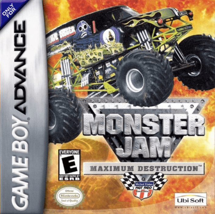Monster Jam - Maximum Destruction box art