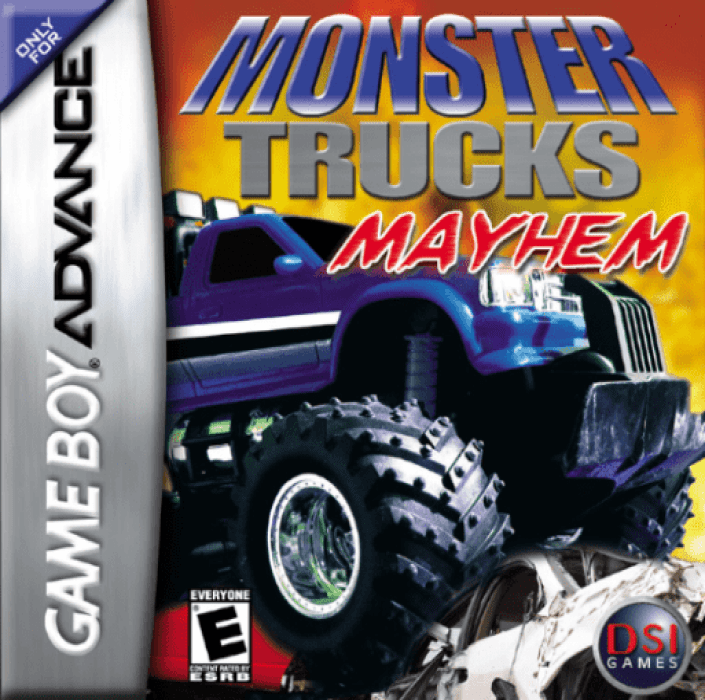 Monster Trucks Mayhem box art