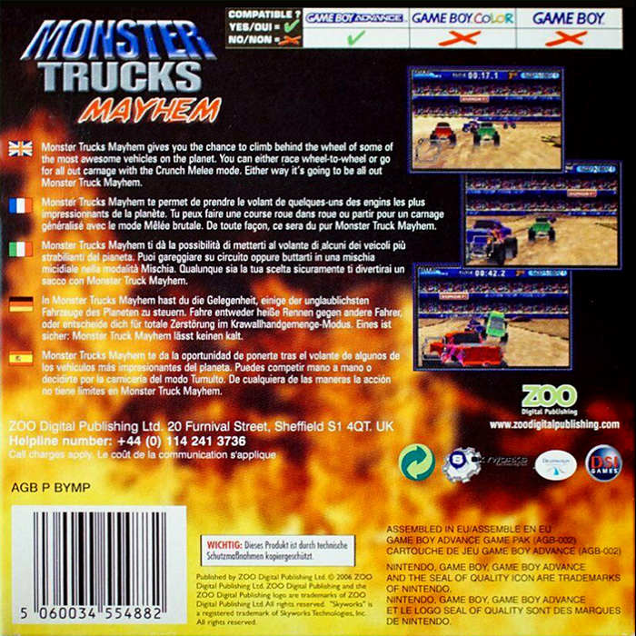 Monster Trucks Mayhem — box-2D-back (EU)