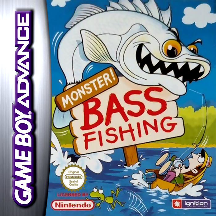 Monster! Bass Fishing — box-2D (EU)