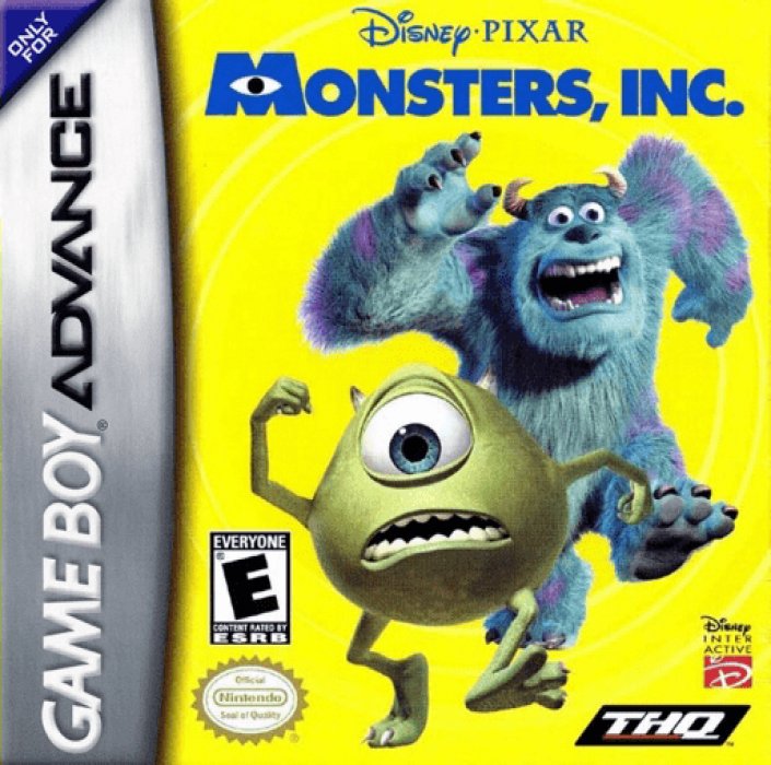 Monsters, Inc. box art