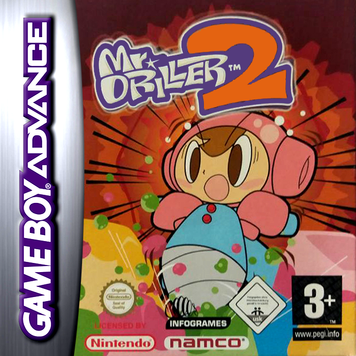 Mr. Driller 2 — box-2D (EU)