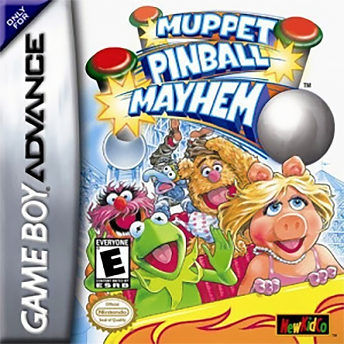 Muppet Pinball Mayhem box art