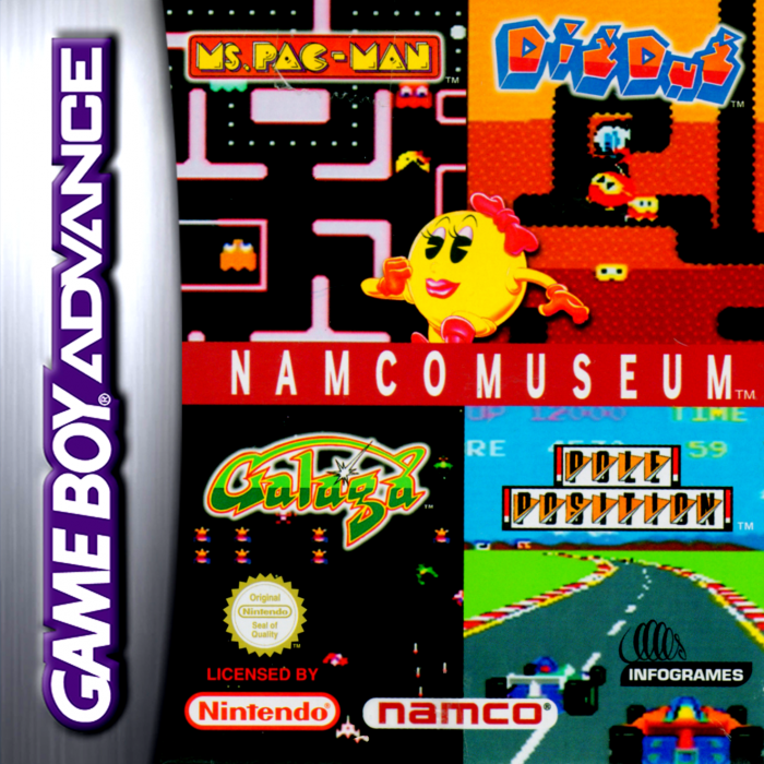 Namco Museum — box-2D (EU)