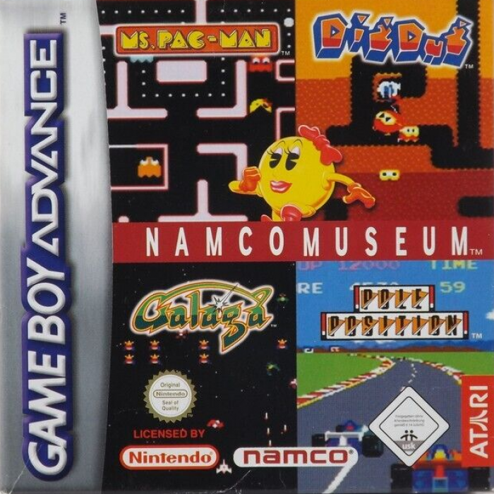 Namco Museum — box-2D (DE)