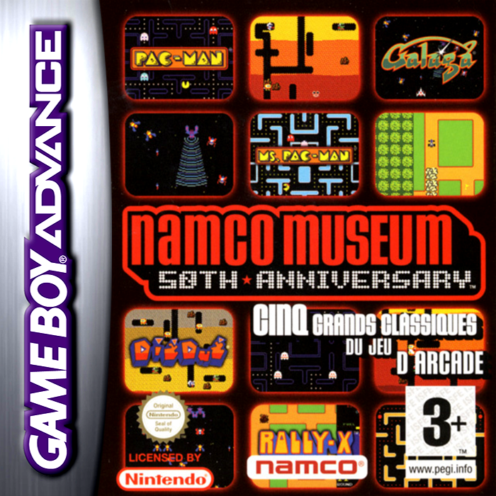 Namco Museum 50th Anniversary — box-2D (FR)
