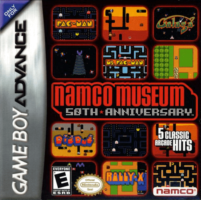 Namco Museum 50th Anniversary box art