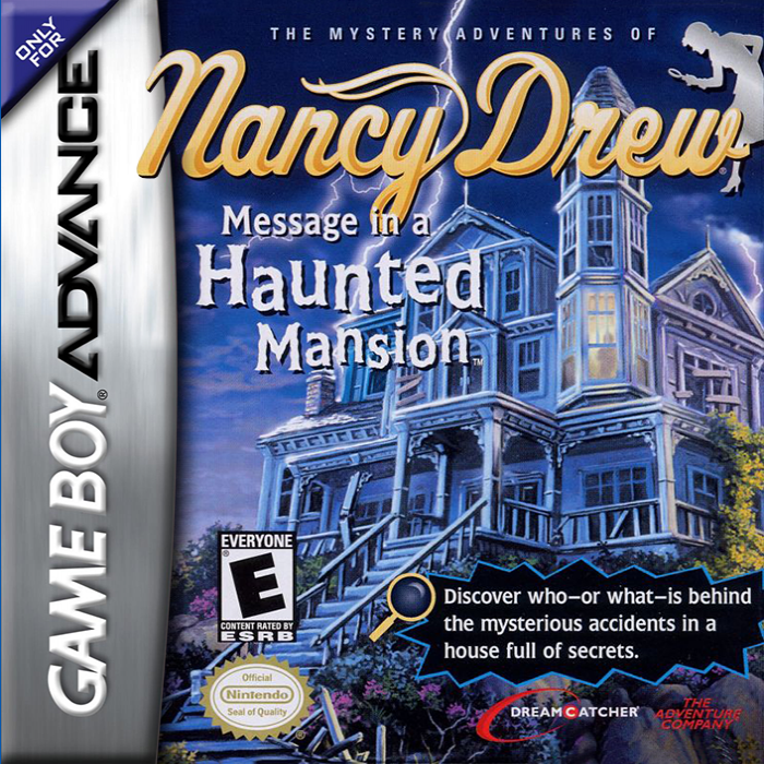 Nancy Drew - Message In A Haunted Mansion box art
